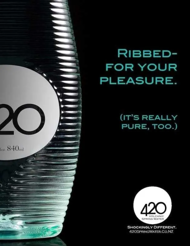 420 water 420 water High End Gear for The Affluent 420er