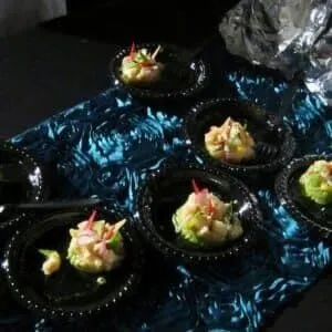 best ceviche ever by Guy Santoro of St. Regis Mexico City.